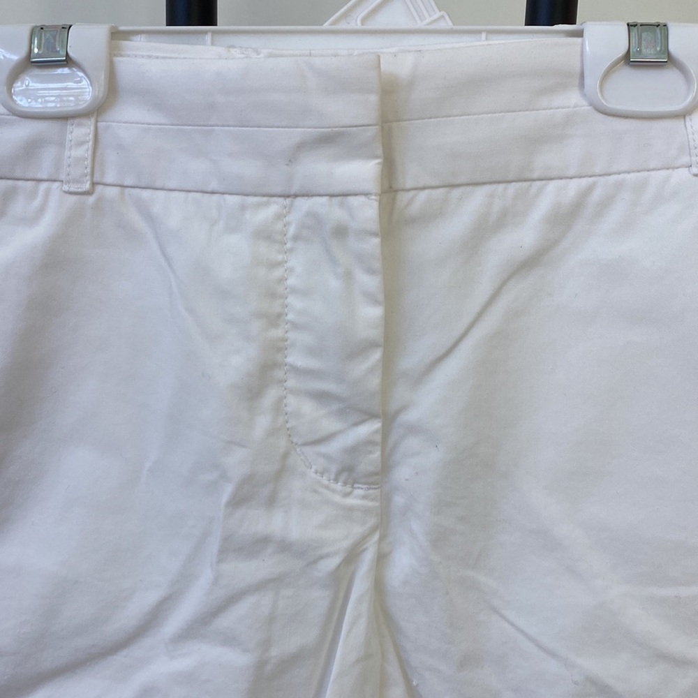 NWT J.Crew white chino 3” shorts size 6 - Picture 2 of 8